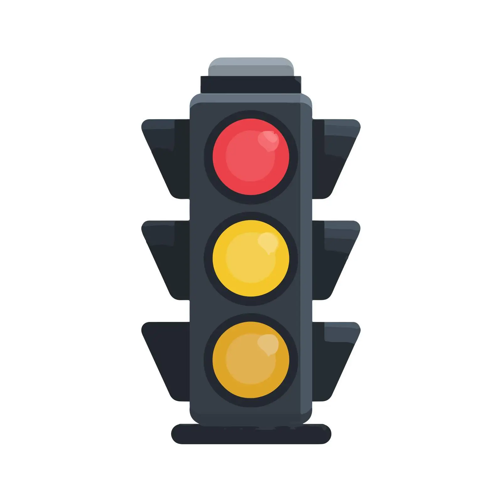 Classic Traffic Light Icon — free download from Dotvec