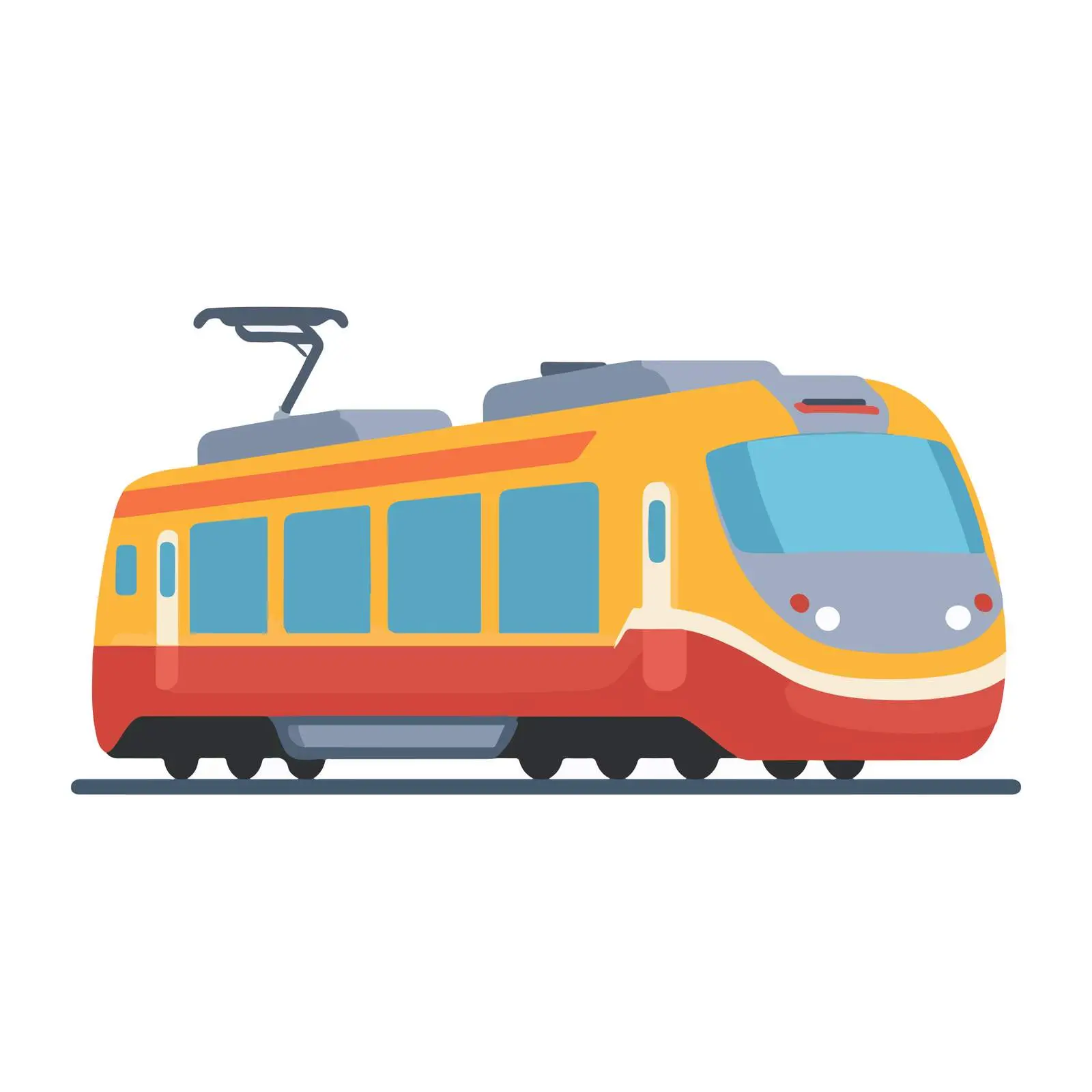 Train Icon Graphic Design Element — free download from Dotvec