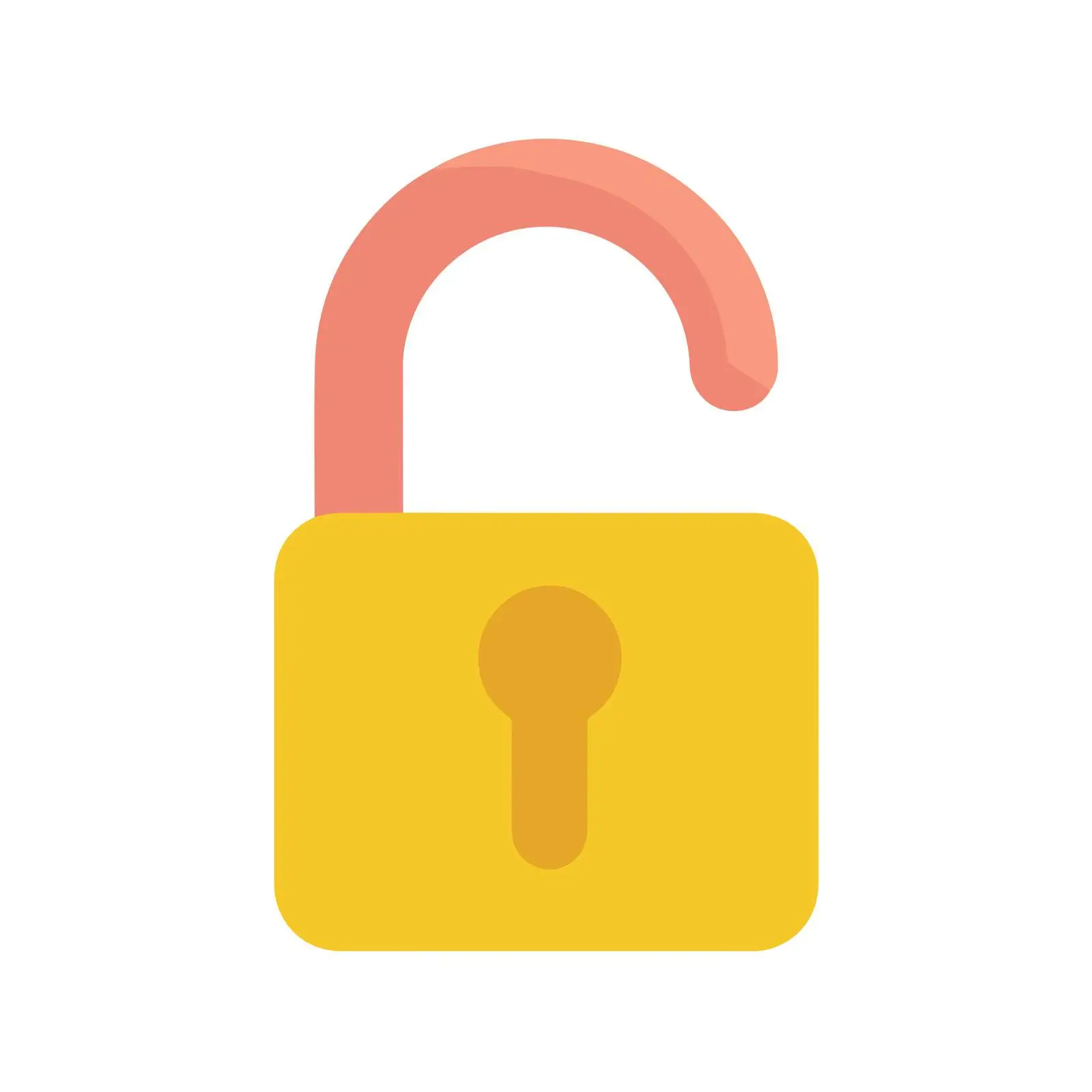 Unlock Icon – free password image from Dotvec