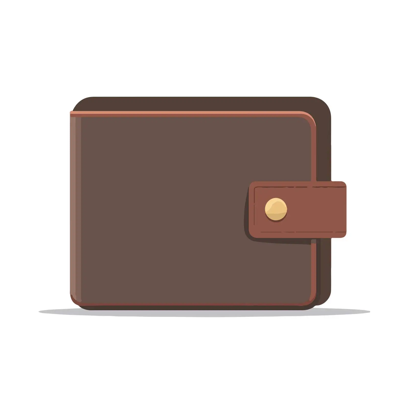 Wallet Vector Icon Flat Style — free download from Dotvec