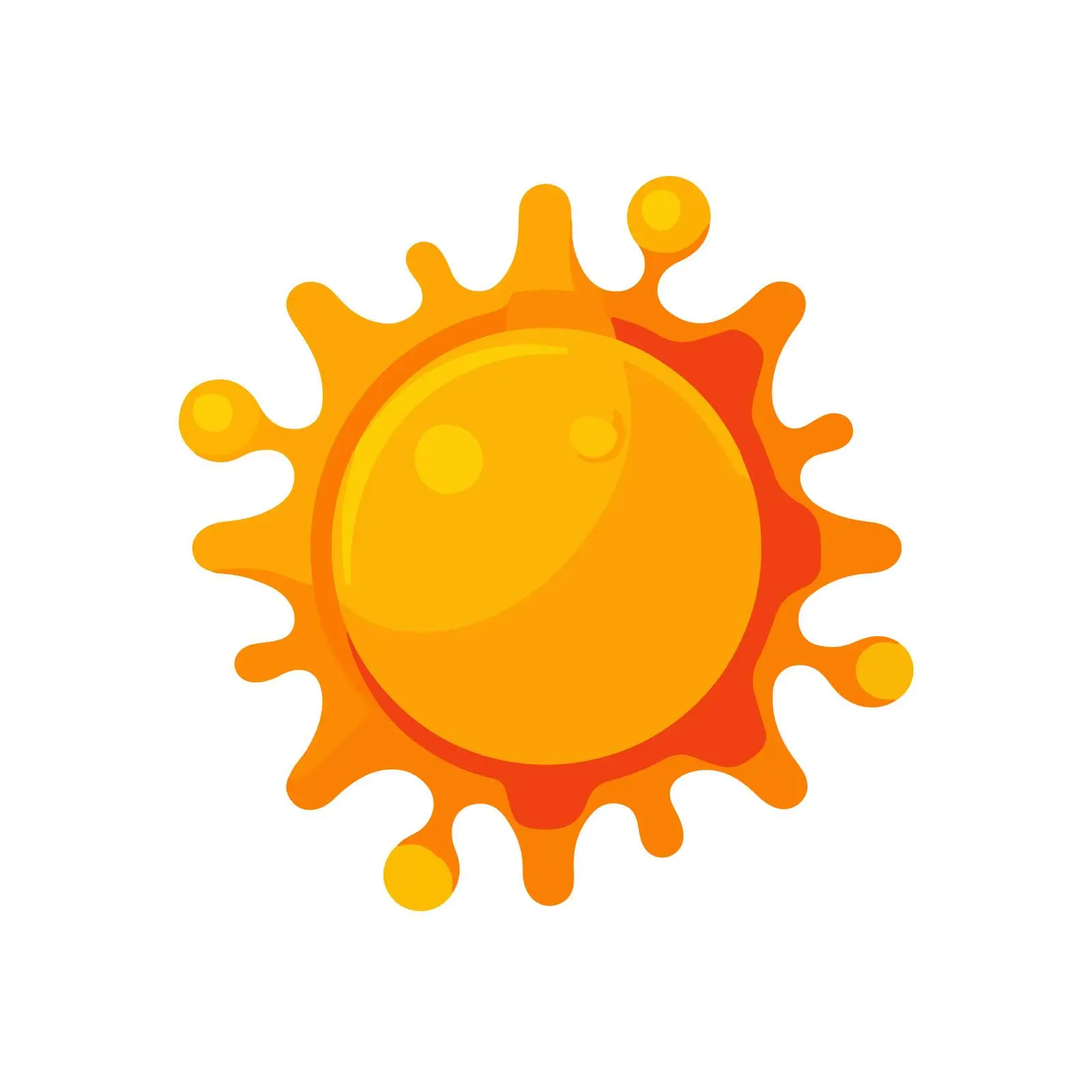 Sun Object Vector Icon — free download from Dotvec