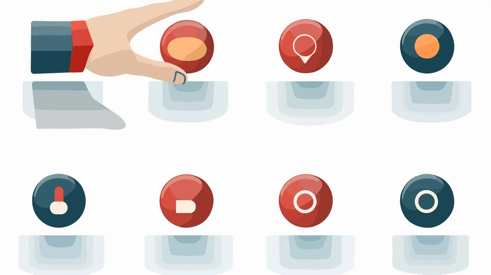 Interactive Website Buttons with Cursor — free download from Dotvec
