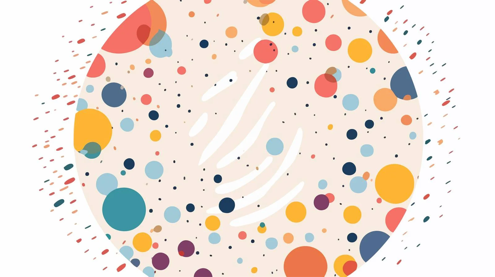 Contemporary Circle Rug for Modern Interiors — free download from Dotvec