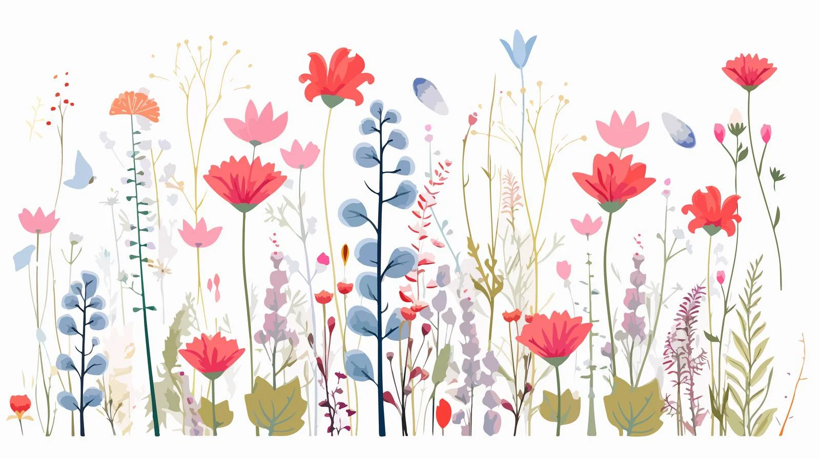 Elegant Floral Thank You Card Template — free download from Dotvec