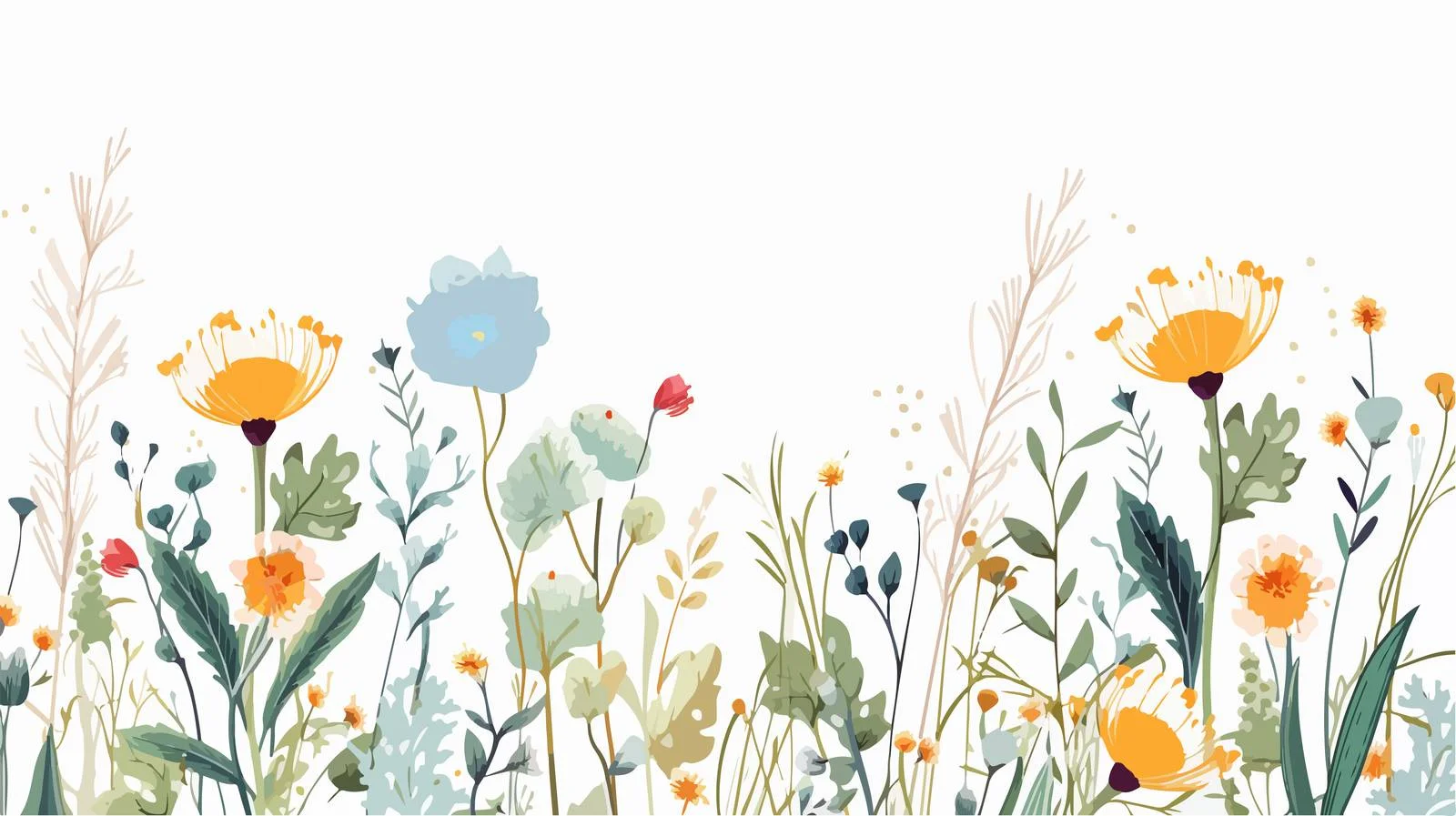 Elegant Thank You Card Floral Background — free download from Dotvec