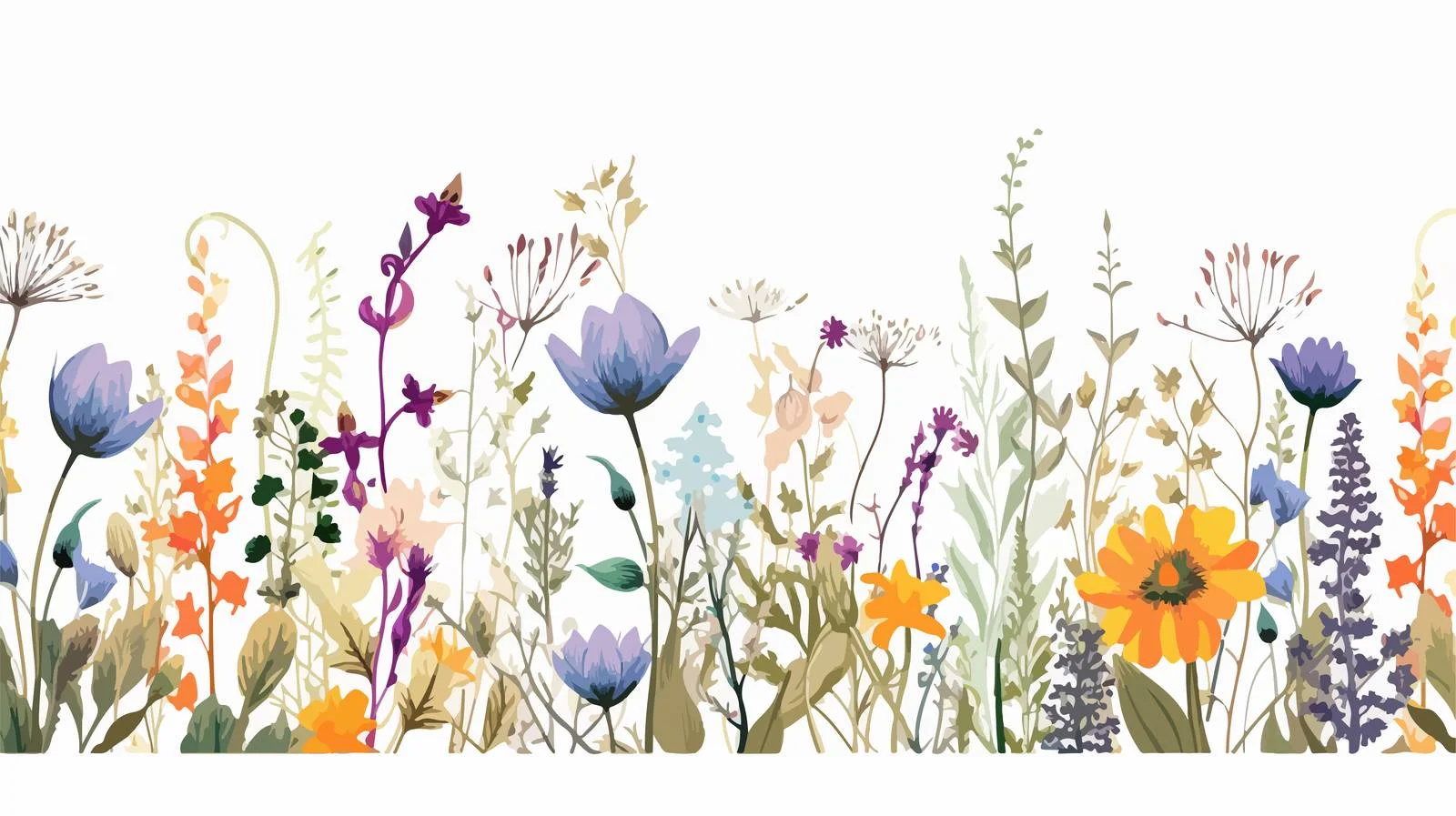 Botanical Square Border for Floral Card — free download from Dotvec