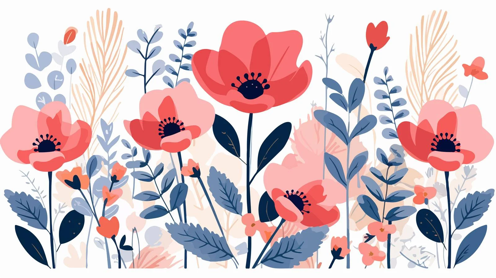 Elegant Floral Creative Abstract Background Design — free download from Dotvec