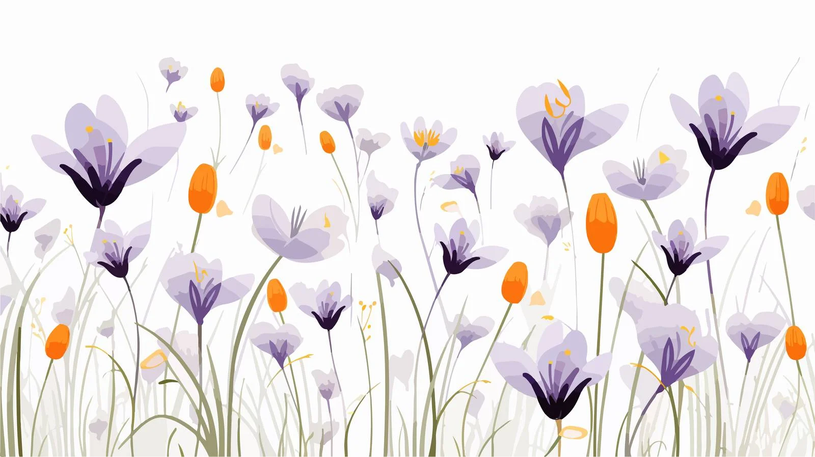 Elegant Spring Floral Greeting Card Design — free download from Dotvec