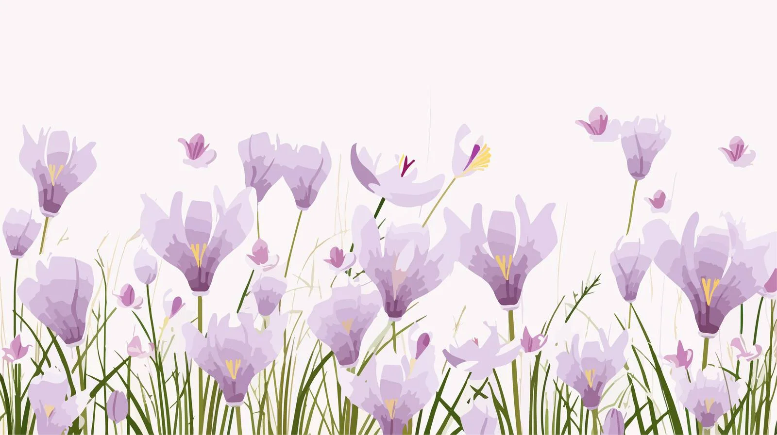 Elegant Spring Floral Greeting Card Design — free download from Dotvec