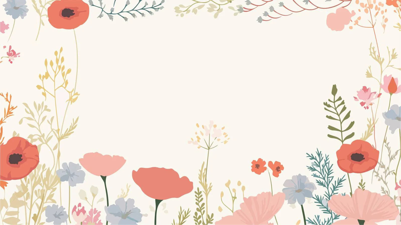 Elegant Floral Nature Greeting Card Design — free download from Dotvec