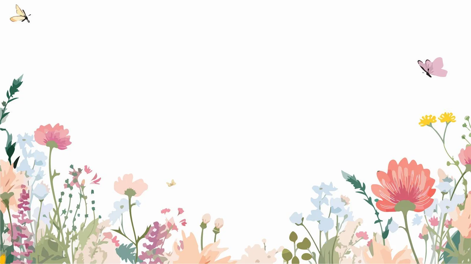 Elegant Nature Floral Greeting Card Design — free download from Dotvec