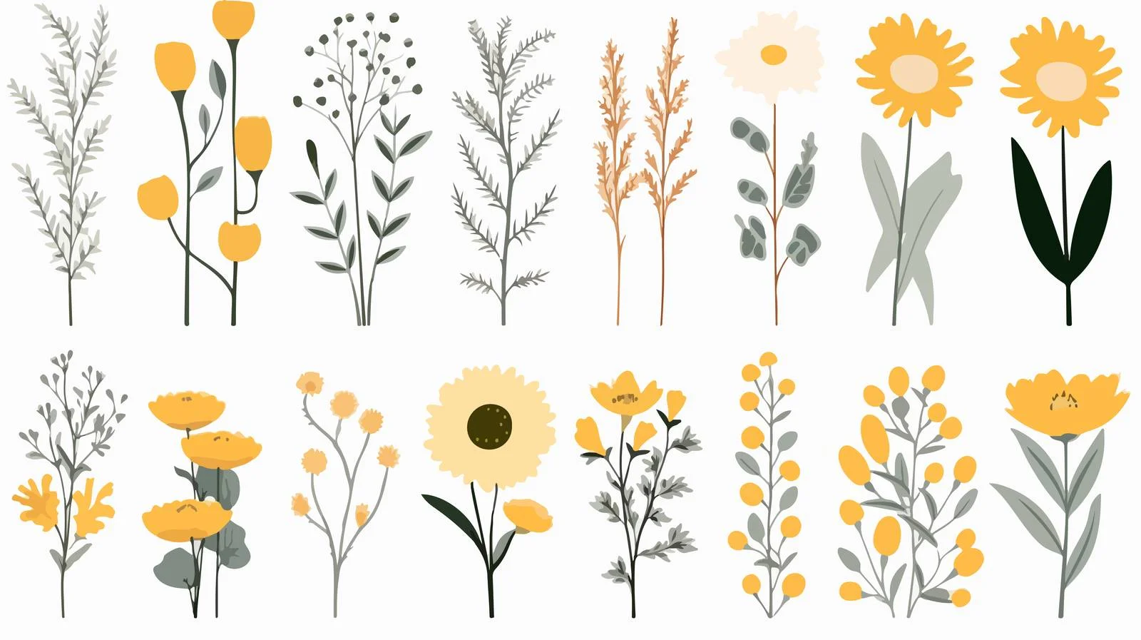 Elegant Spring Floral Posters Collection — free download from Dotvec