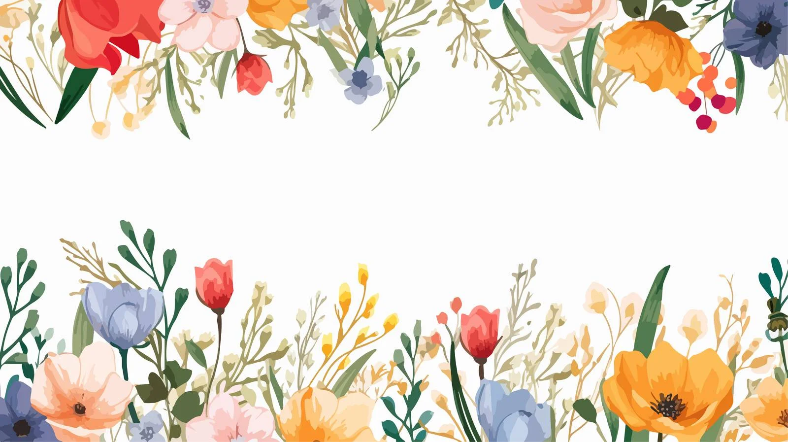 Elegant Floral Square Frame Card Design — free download from Dotvec