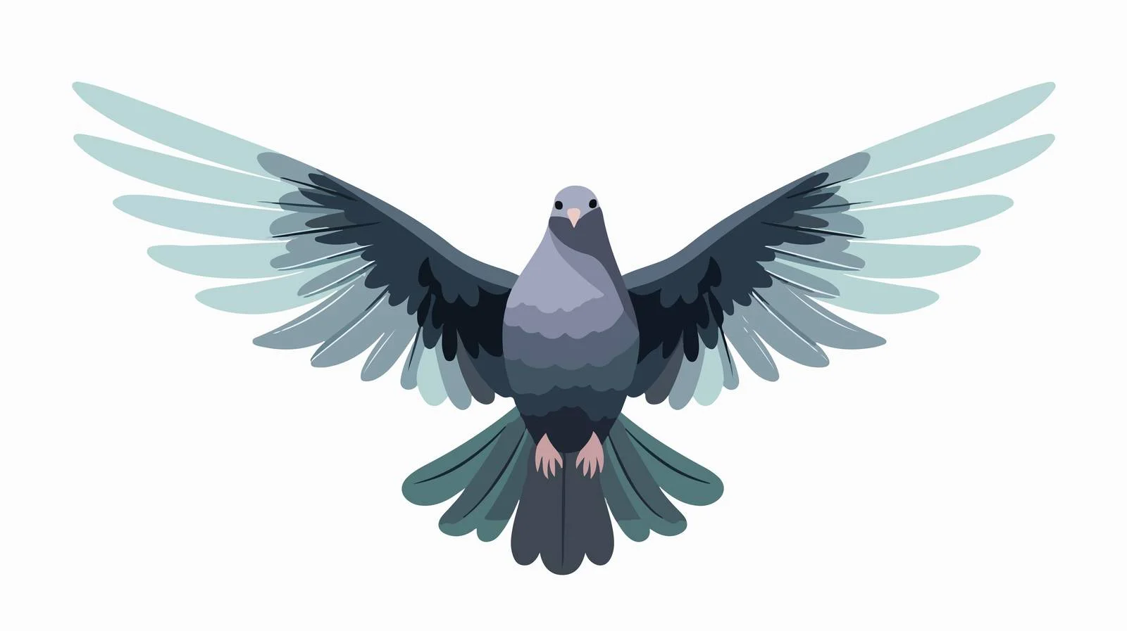 Elegant Pigeon Vector Artwork — free download from Dotvec