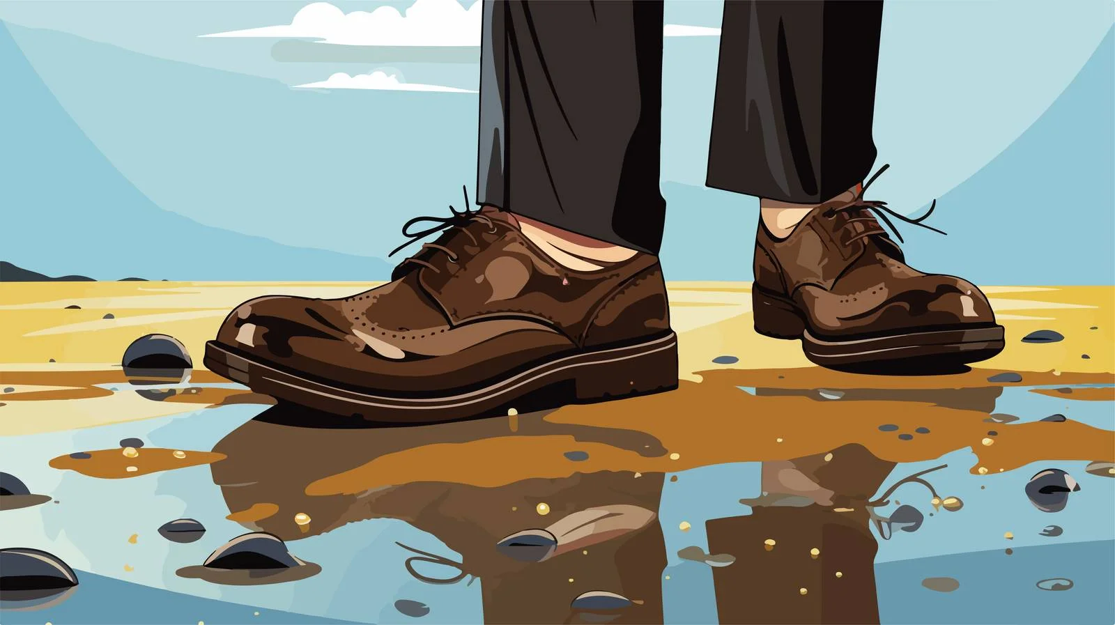 Executive Travel Footprints — free download from Dotvec