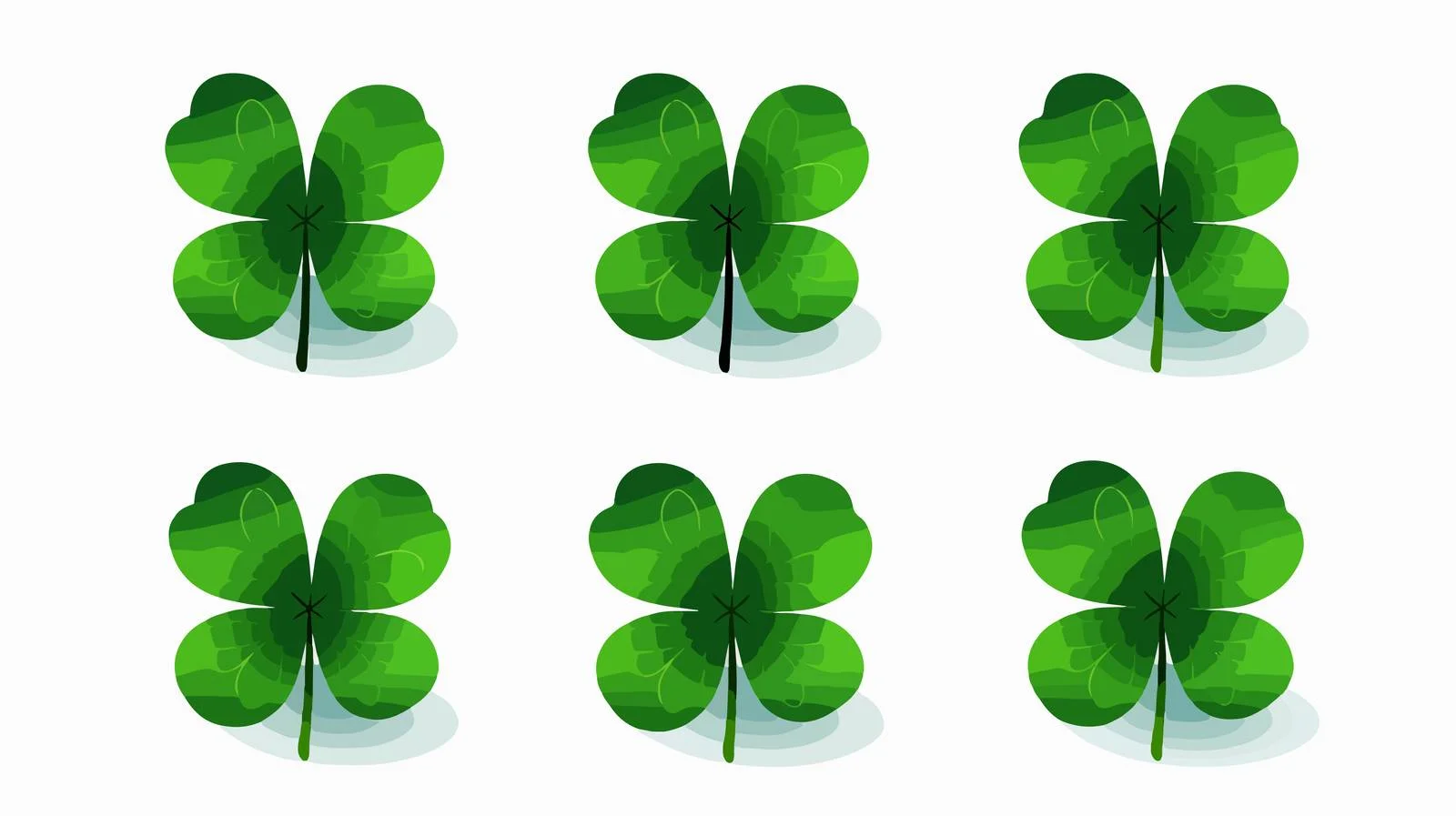 Clover Leaf Vector Illustration — free download from Dotvec