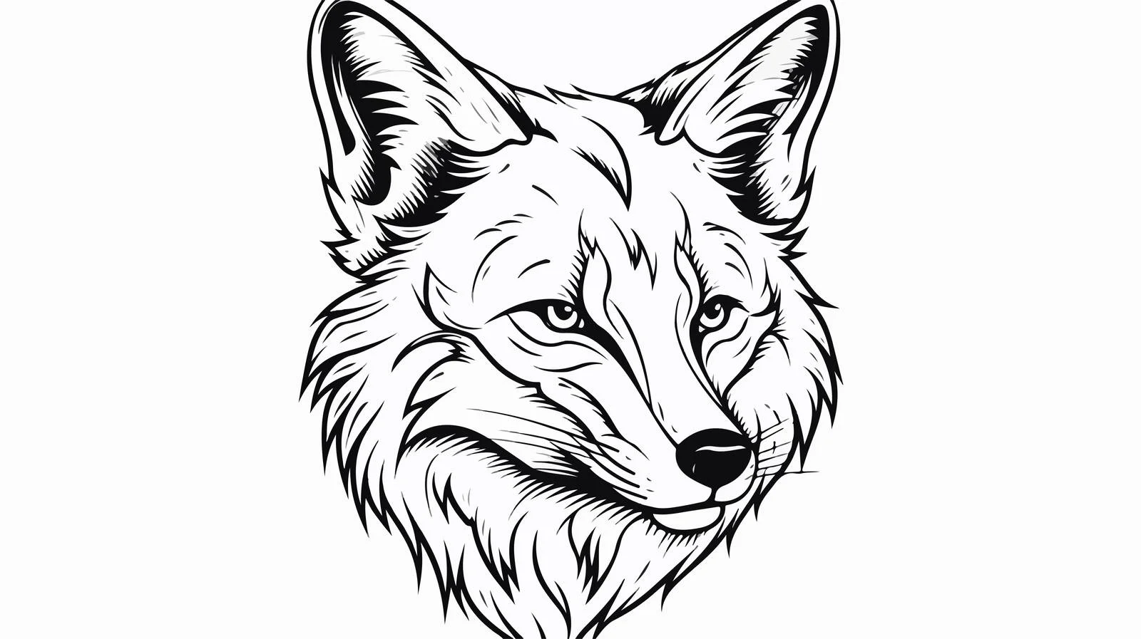 Hand-Drawn Fox Doodle Sketch Illustration — free download from Dotvec