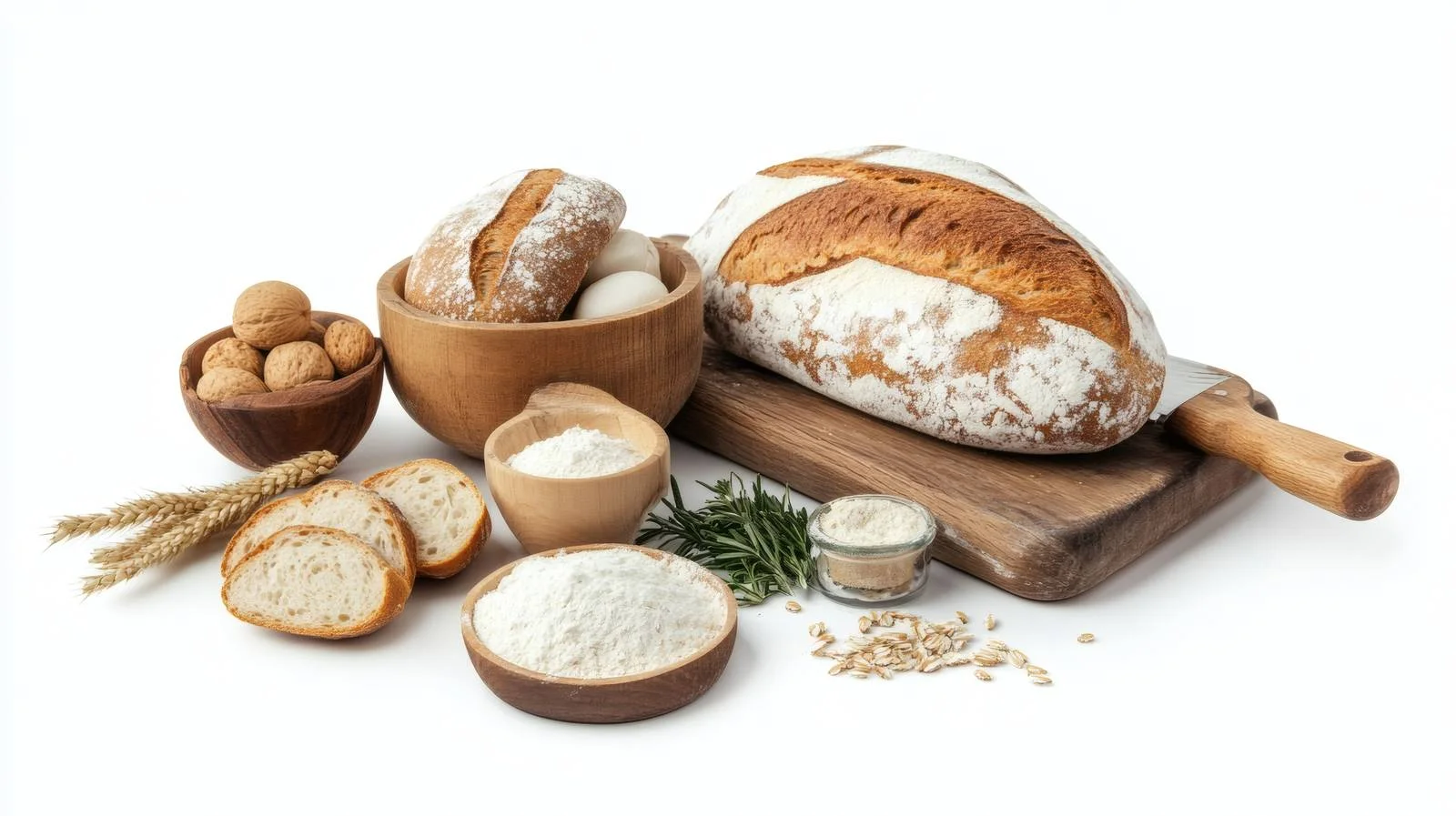 Artisan Sourdough Bread Ingredients and Baking – free fermentation image from Dotvec