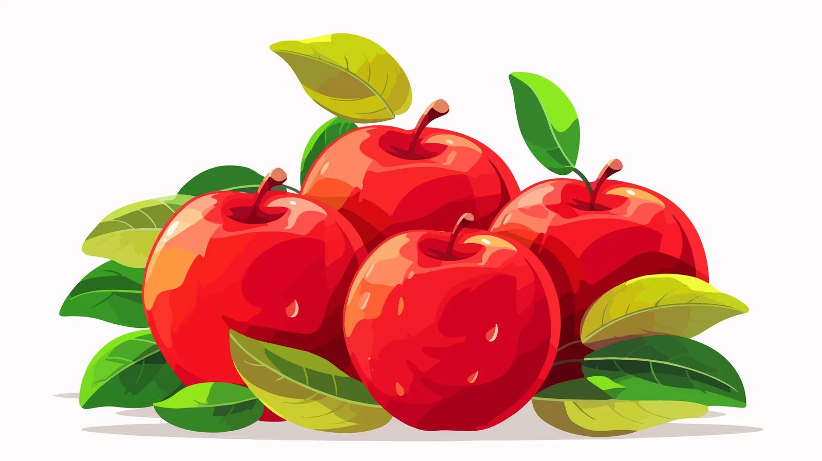 Assorted Ripe Apple Arrangement Composition — free download from Dotvec
