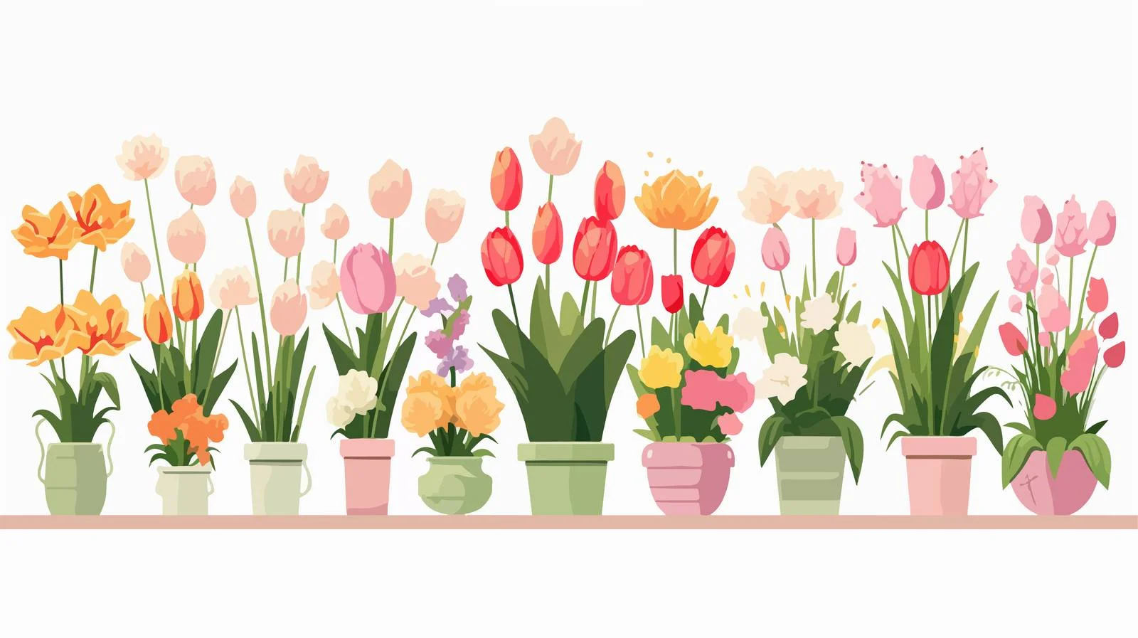 Vibrant Spring Floral Blossoms in Woods — free download from Dotvec