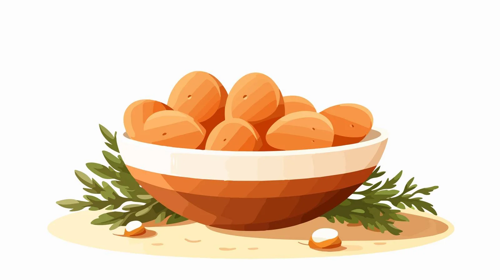 Farm-Fresh Chicken Eggs in Elegant Presentation — free download from Dotvec