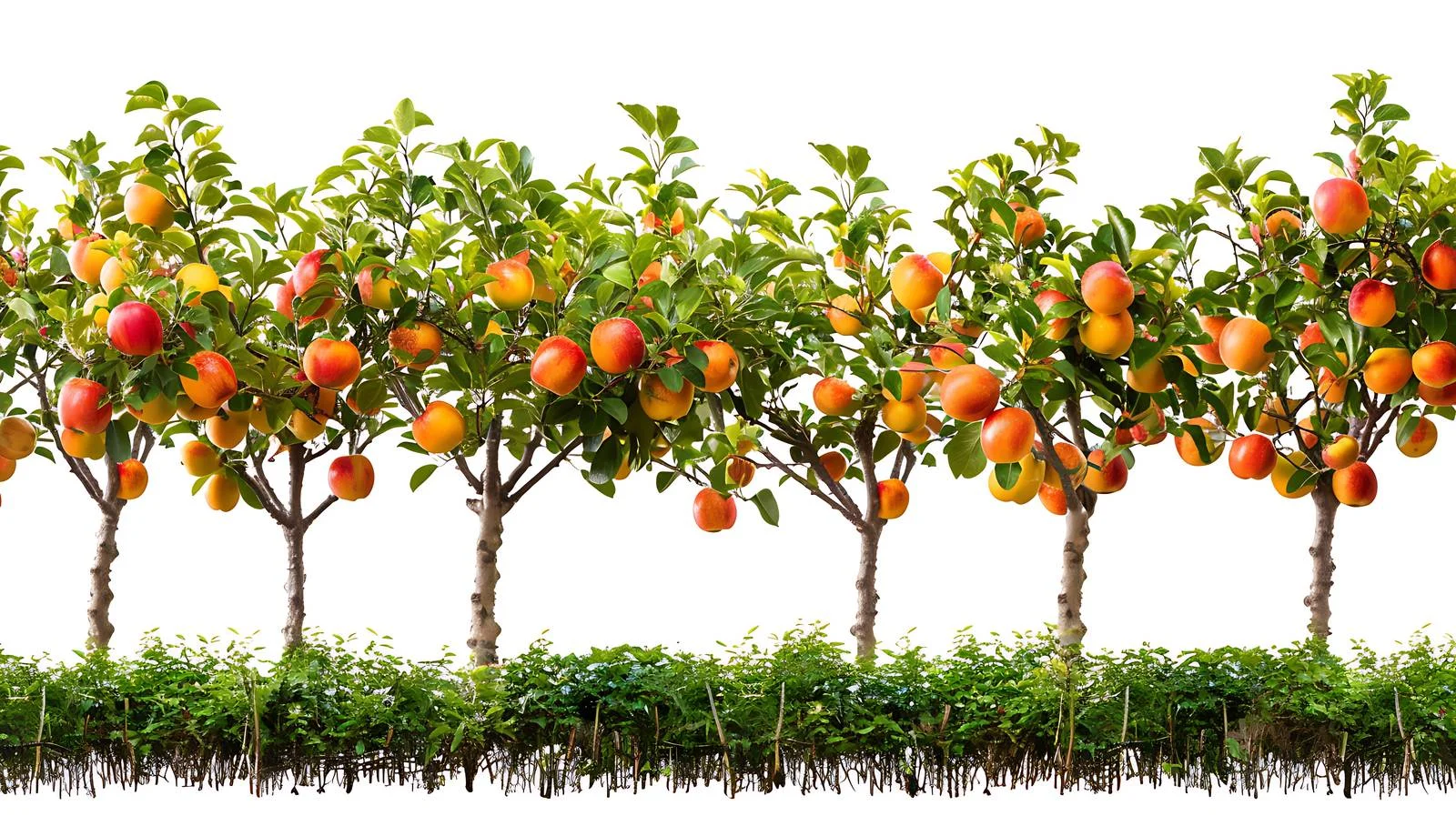 Bountiful Orchard Grove with Fresh Fruits — free download from Dotvec