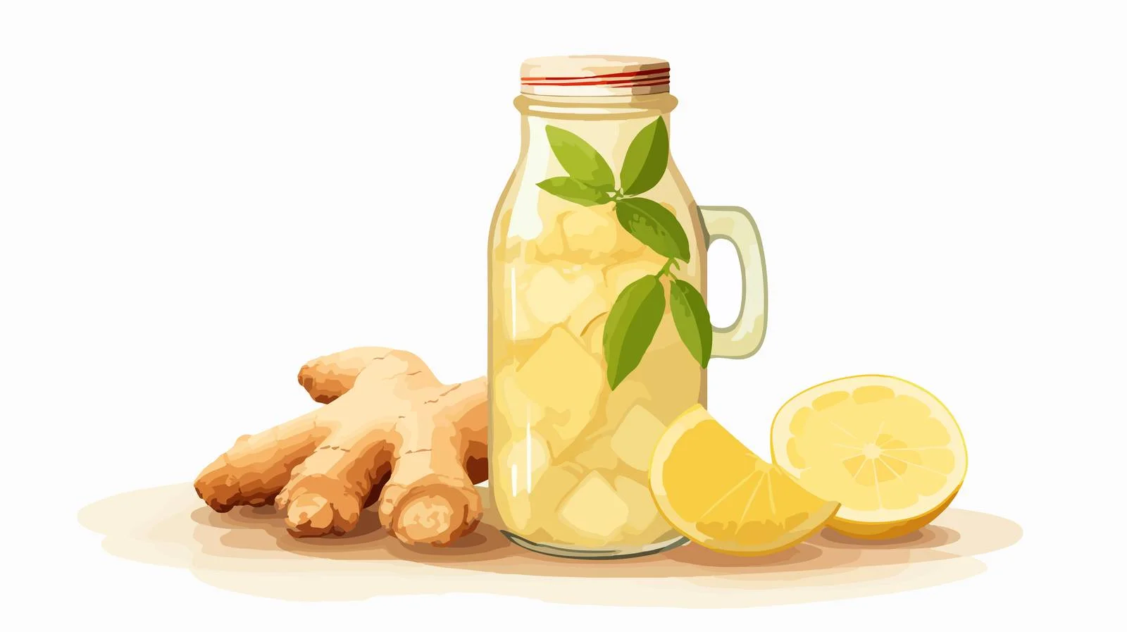 Gingery Detox Elixir with Fresh Ginger – free elixir image from Dotvec