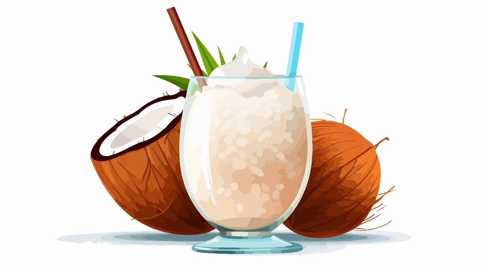 Exotic Coconut Cocktail for Tropical Refreshment — free download from Dotvec