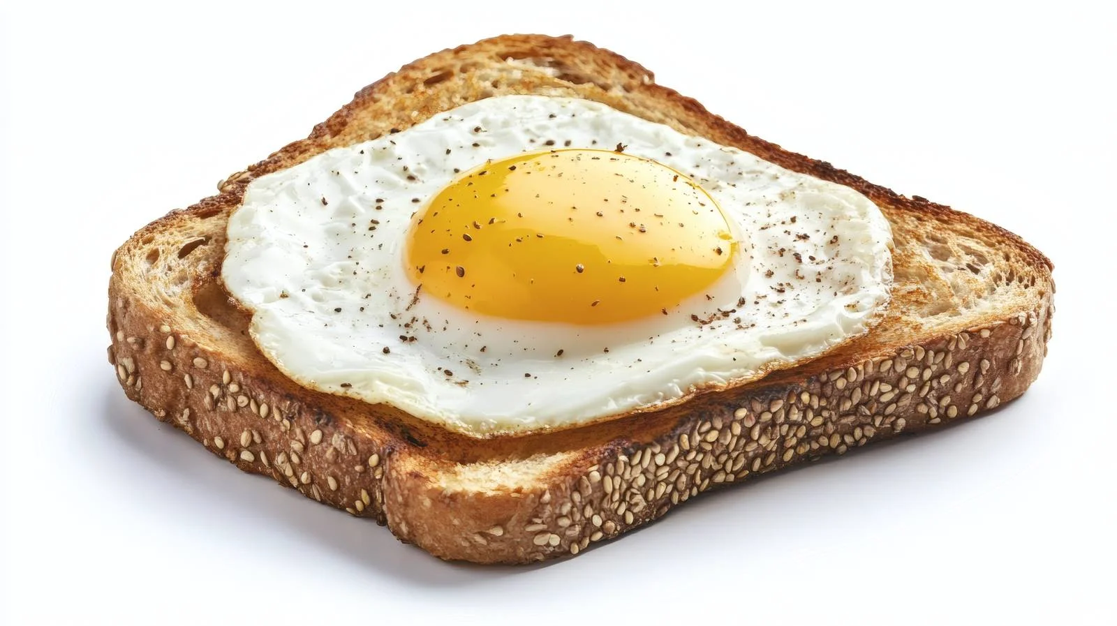 Healthy Breakfast with Fried Egg on Wholegrain — free download from Dotvec