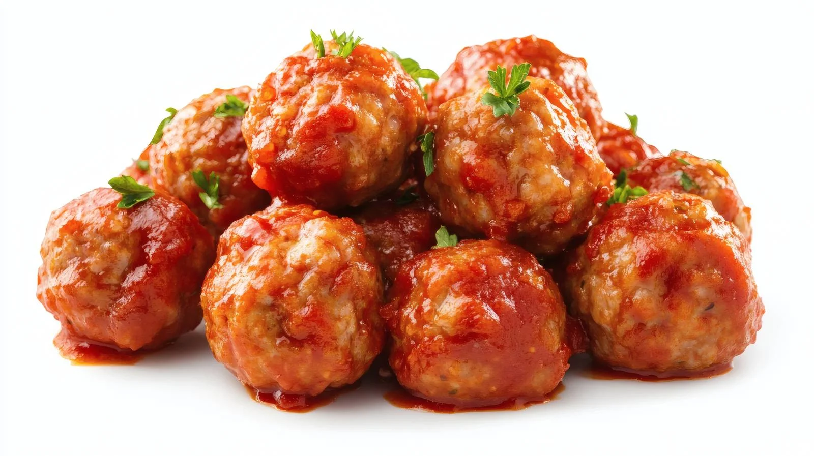 Savory Meatballs in Tangy Tomato Sauce — free download from Dotvec