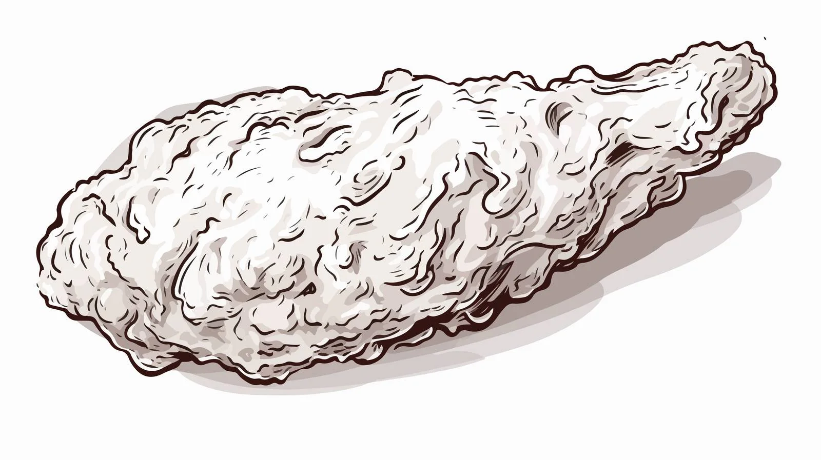 Hand-Drawn Fried Chicken Doodle Sketch — free download from Dotvec
