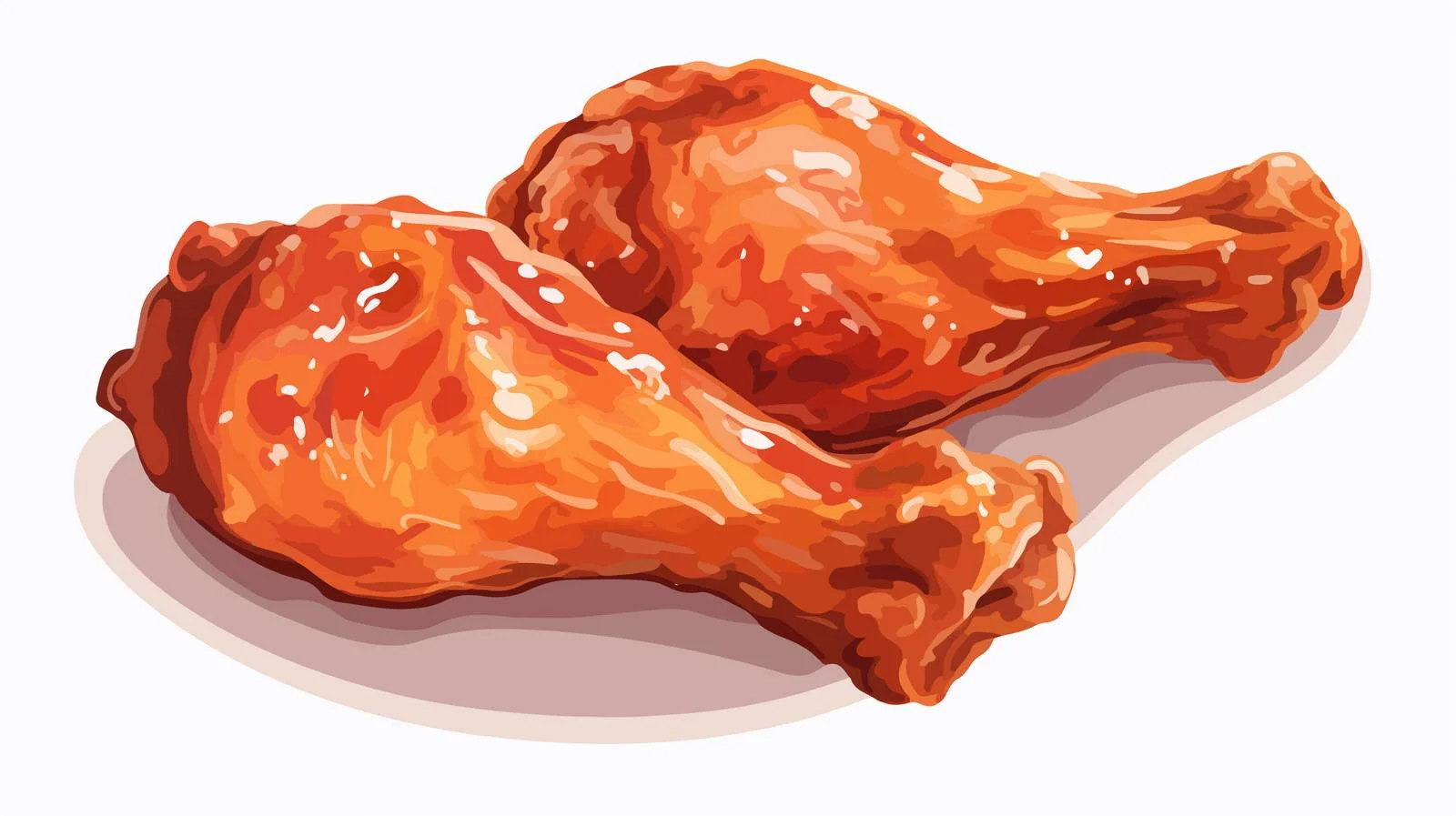 Crispy Fried Chicken Legs with Bone — free download from Dotvec