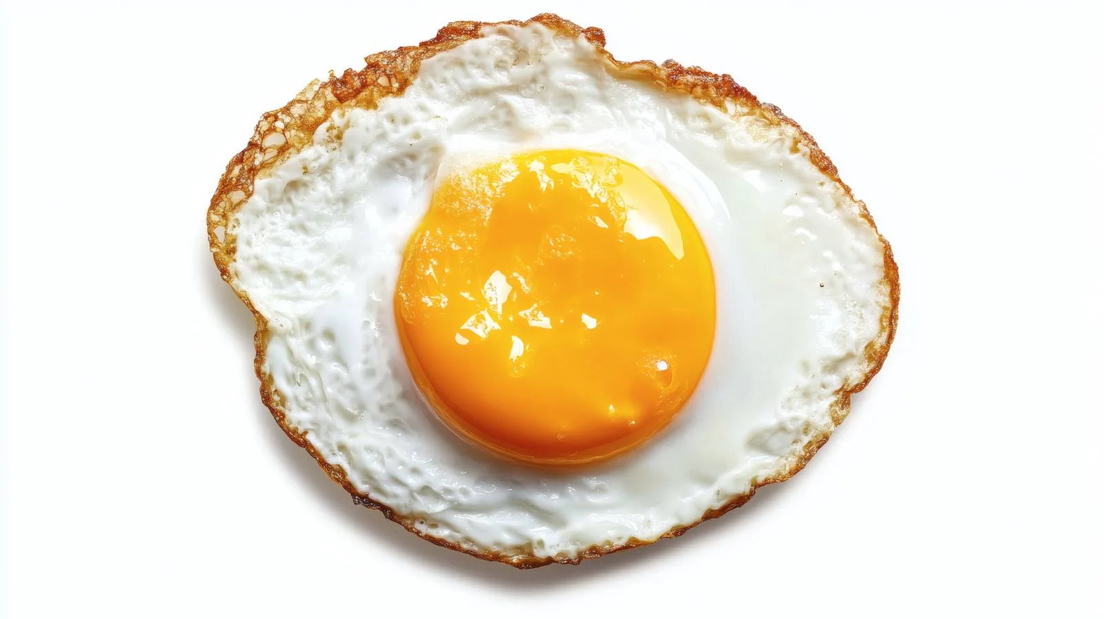 Isolated Fried Egg on White Background — free download from Dotvec