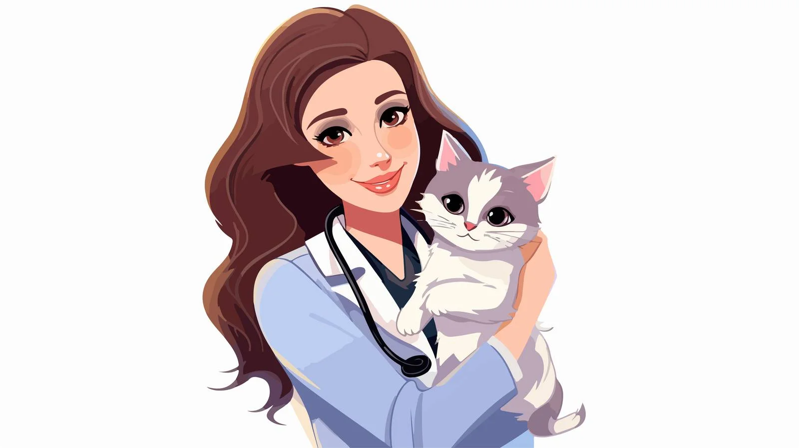 Professional Veterinary Physician Providing Animal Care — free download from Dotvec