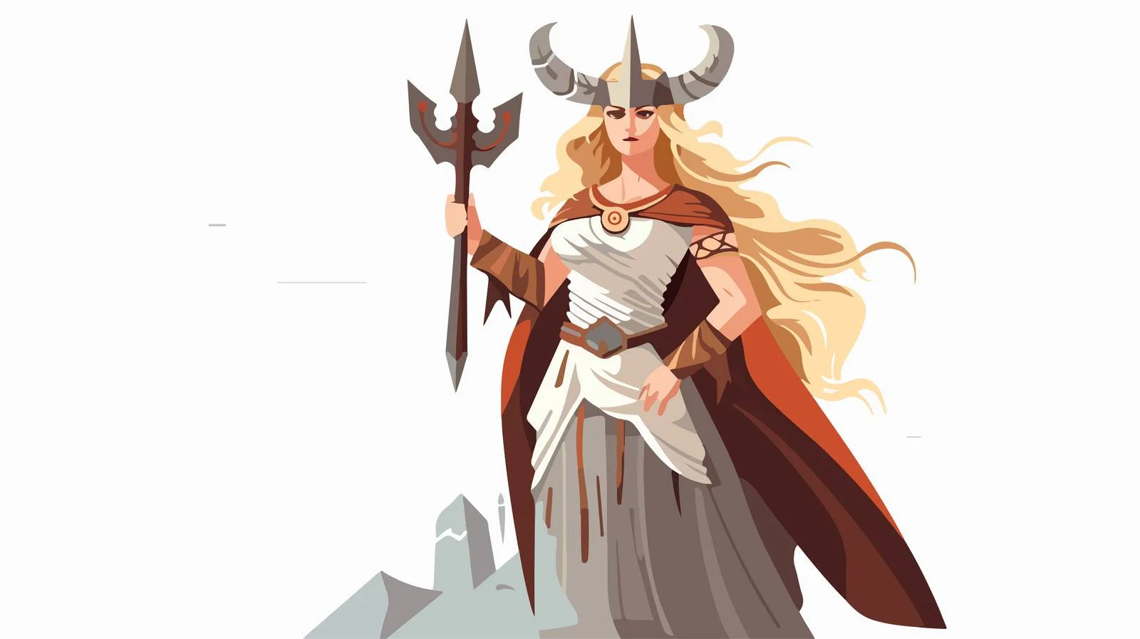 Frigg, Norse Deity in Scandinavian Mythology — free download from Dotvec