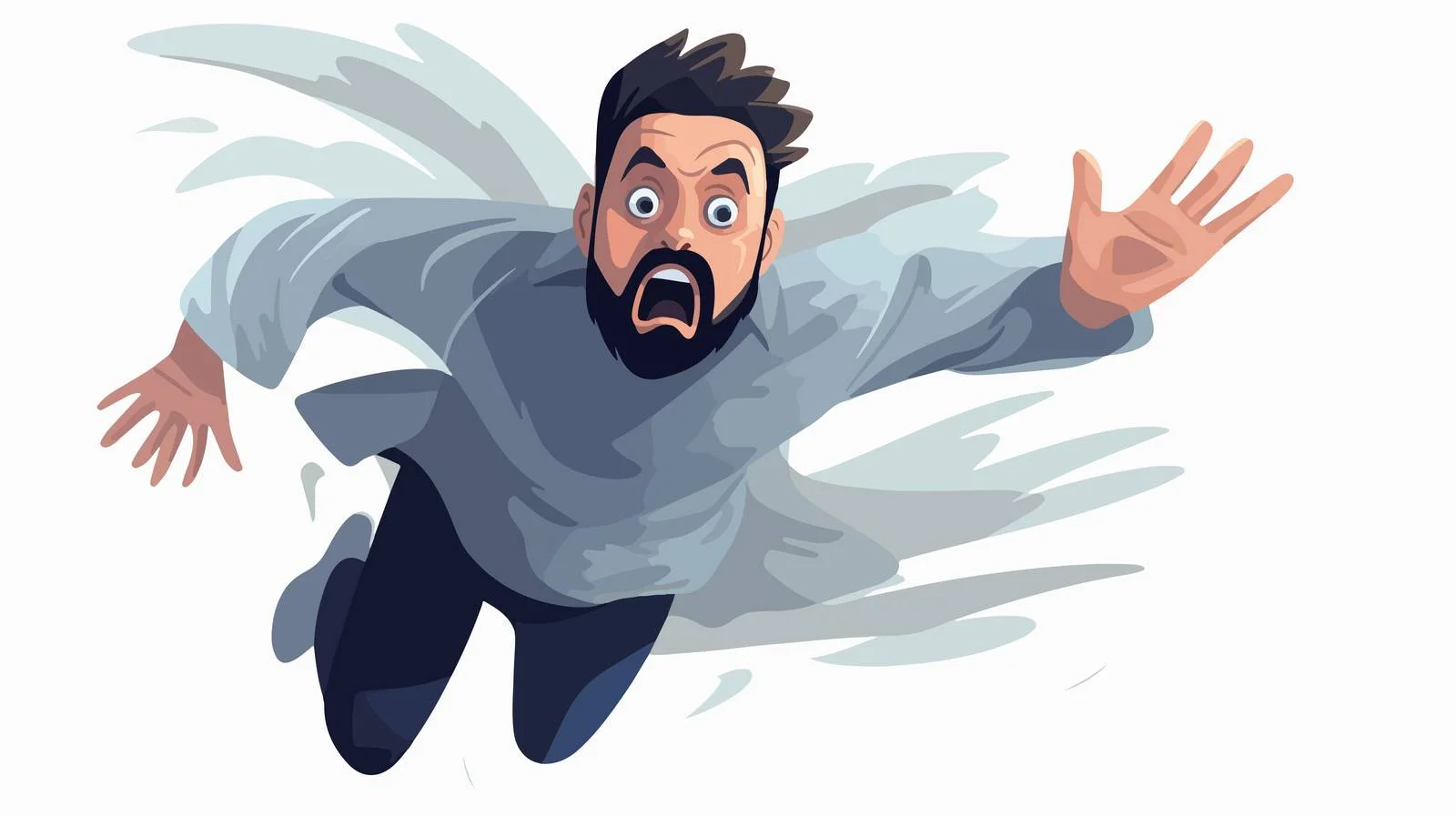 Terrified individual fleeing imminent peril 78342a9e-d6f4-4c51-a706-776a583a55b9 — free download from Dotvec