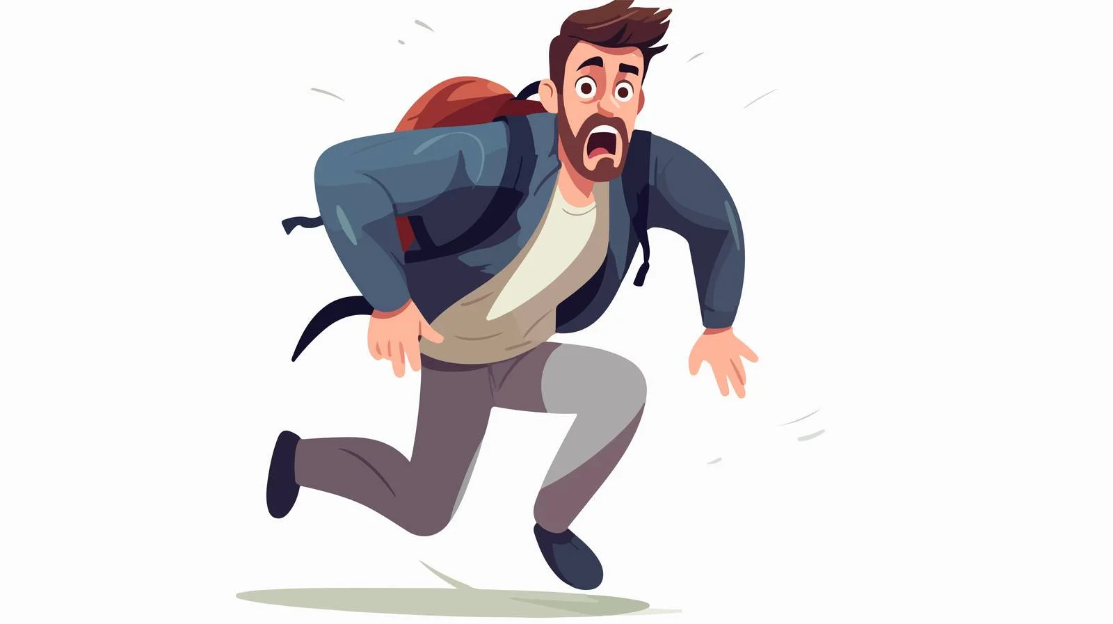 Frantic escape from imminent peril — free download from Dotvec