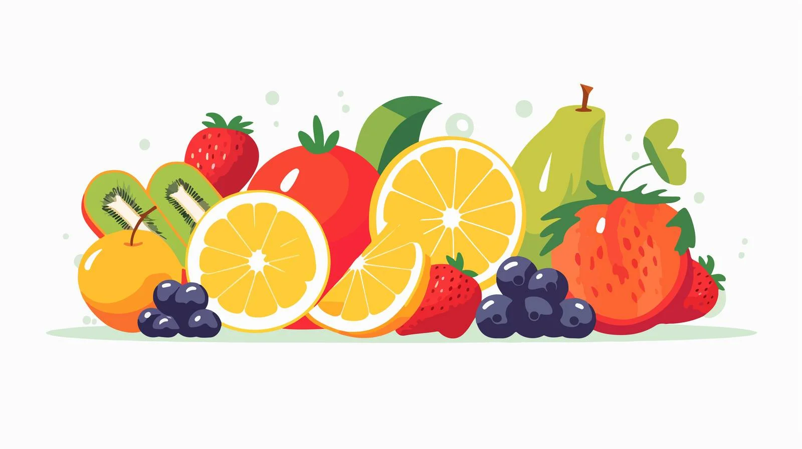 Fruit Icon Variety Vector Illustration — free download from Dotvec