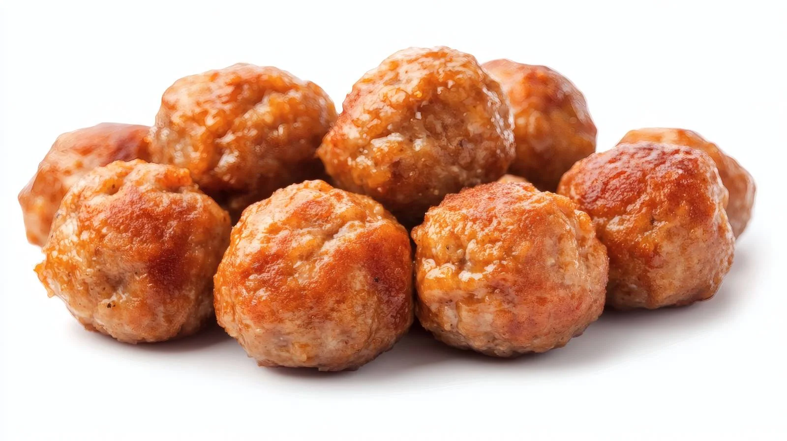 Crispy Meatballs on White Background — free download from Dotvec