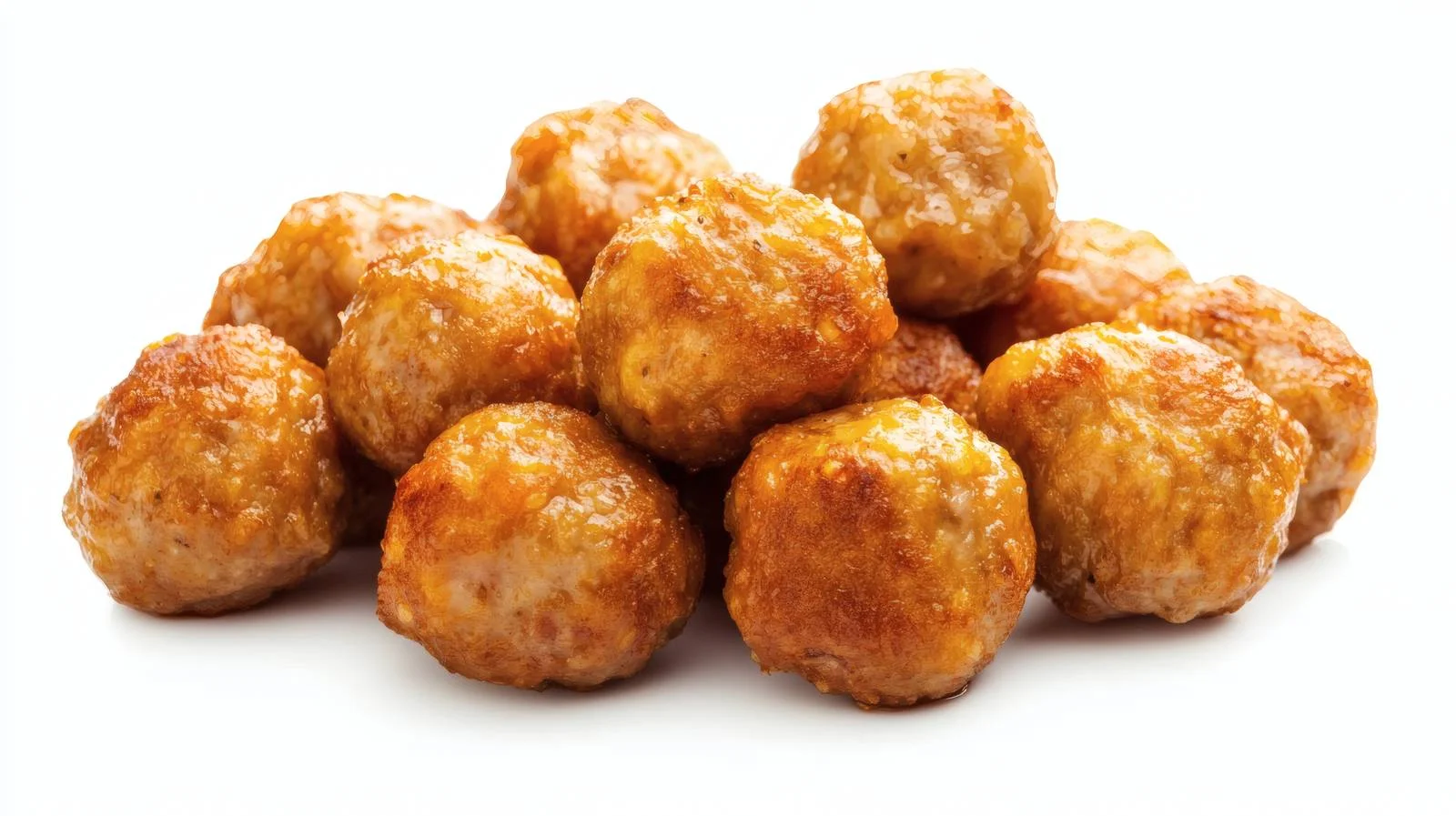 Crispy Meatballs on White Background — free download from Dotvec