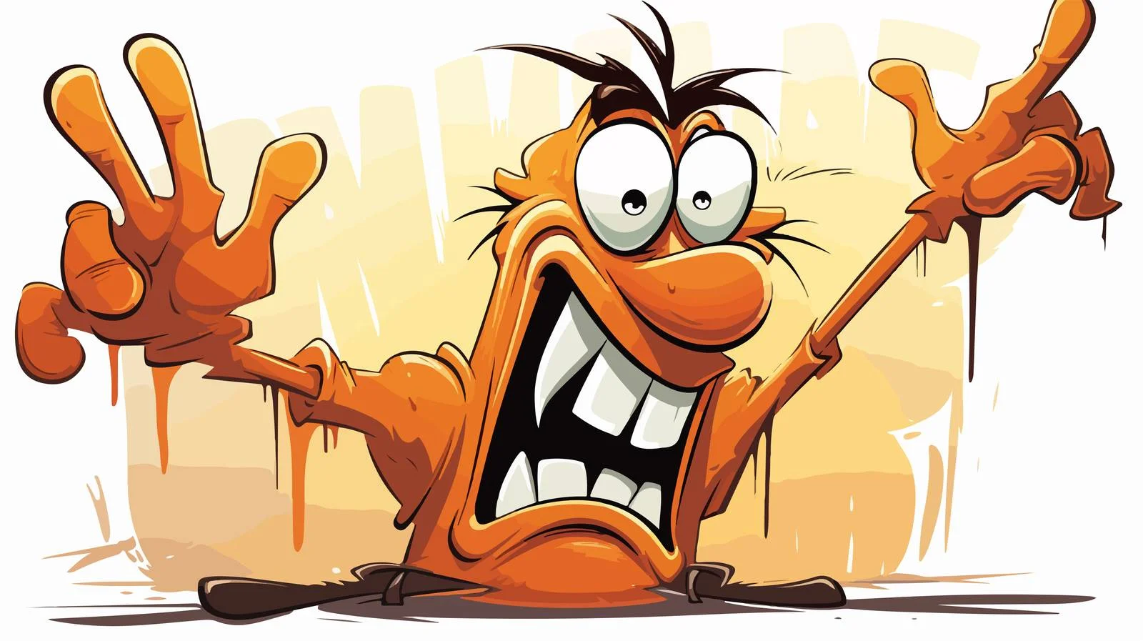 Funny Cartoon Graffiti Count Me In — free download from Dotvec