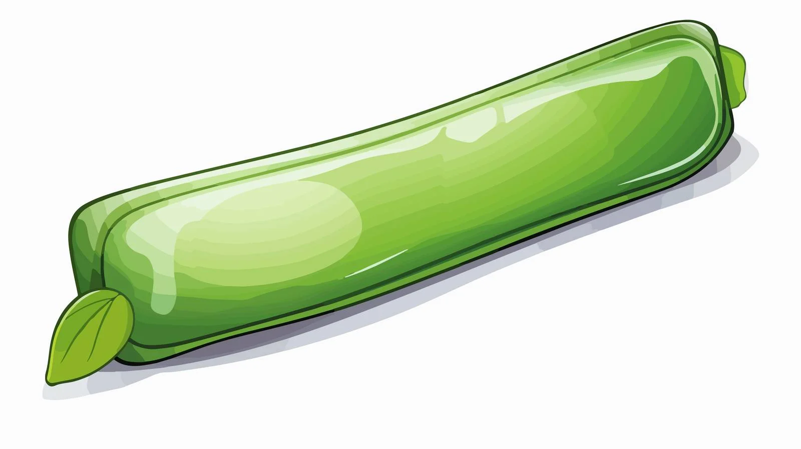 Vibrant Green Bubblegum Vector Illustration — free download from Dotvec