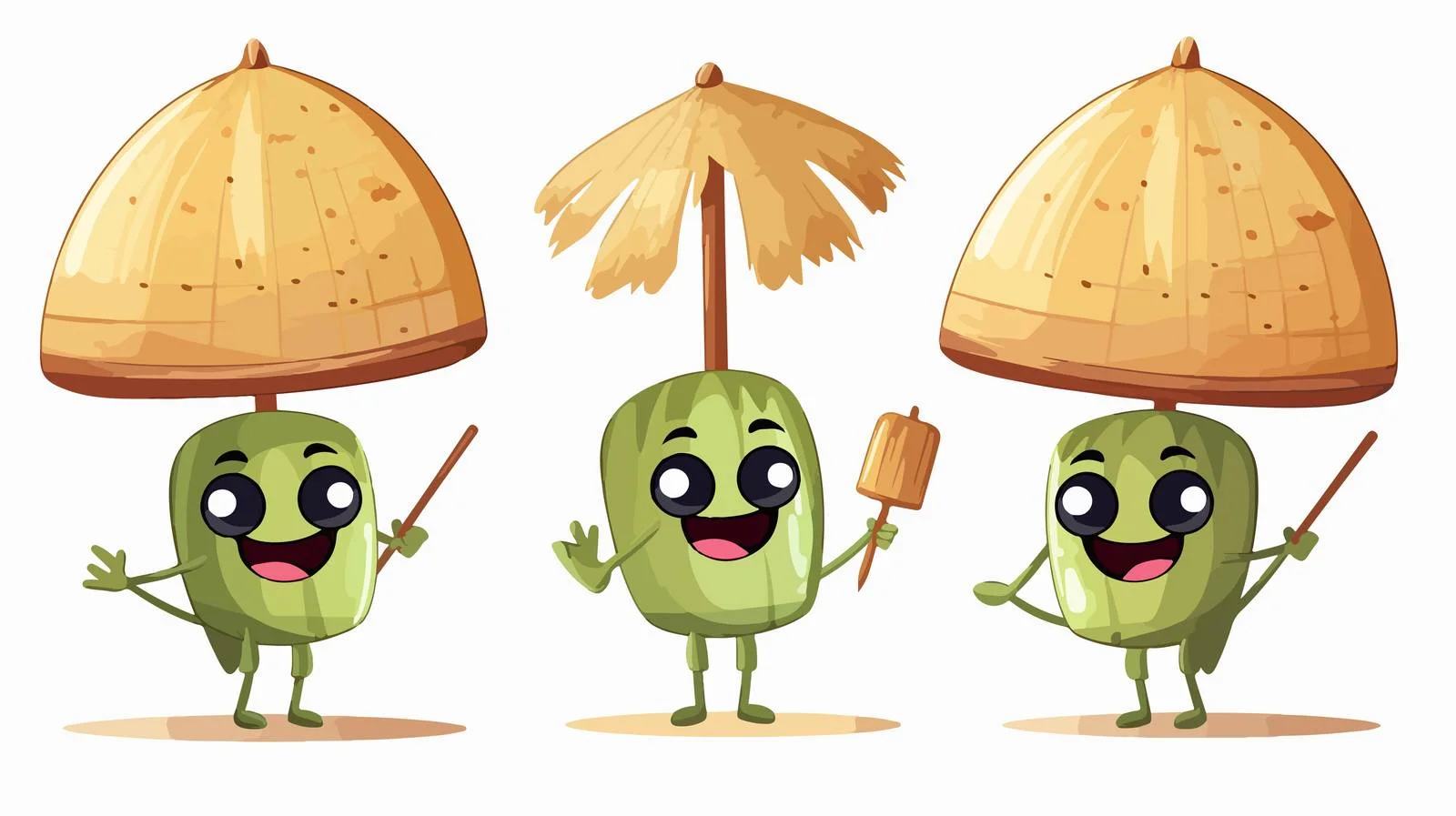 Traditional Indonesian Fan Chicken Skewer — free download from Dotvec