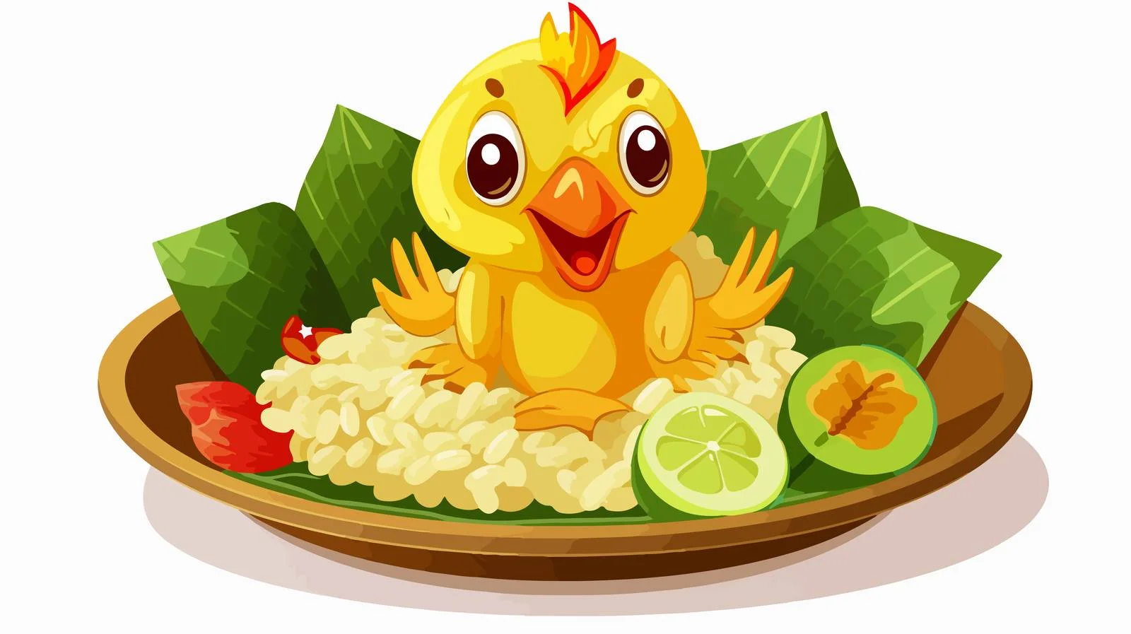 Adorable Pecel Ayam Dish Image — free download from Dotvec