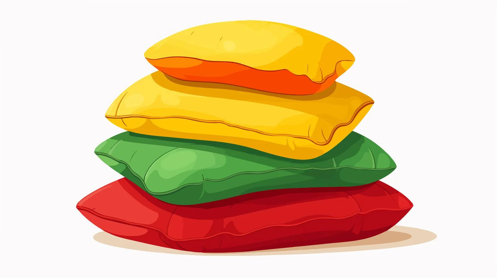 Vibrant Pillow Pile — free download from Dotvec