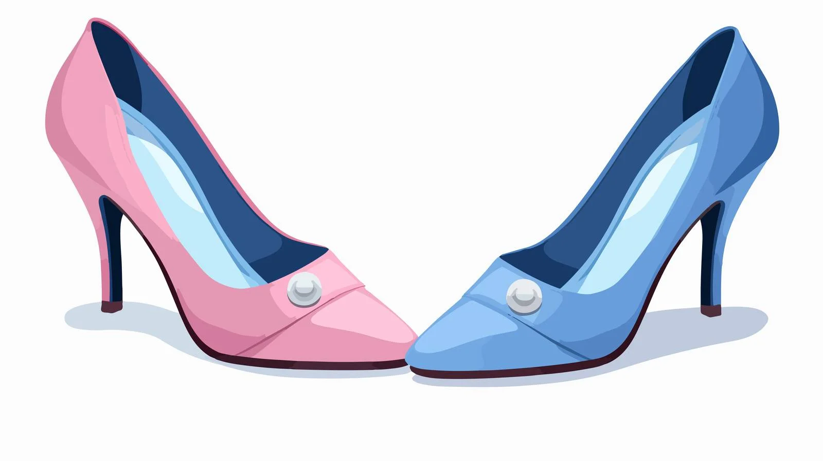 Charming Fashionable Woman Shoe — free download from Dotvec