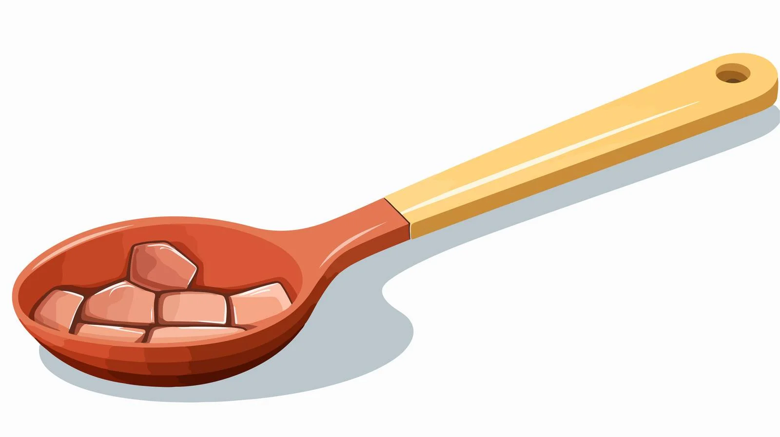 Quirky Cement Spoon with Brick Background — free download from Dotvec