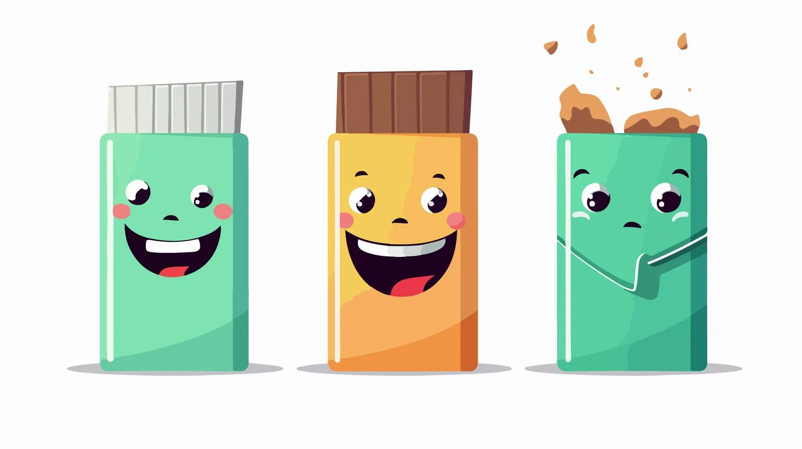 Quirky Smoke Packaging Illustration — free download from Dotvec