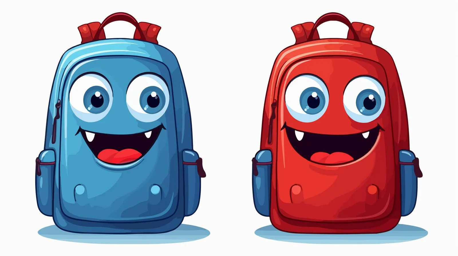 Adorable Backpack Ready for Fun Adventures — free download from Dotvec