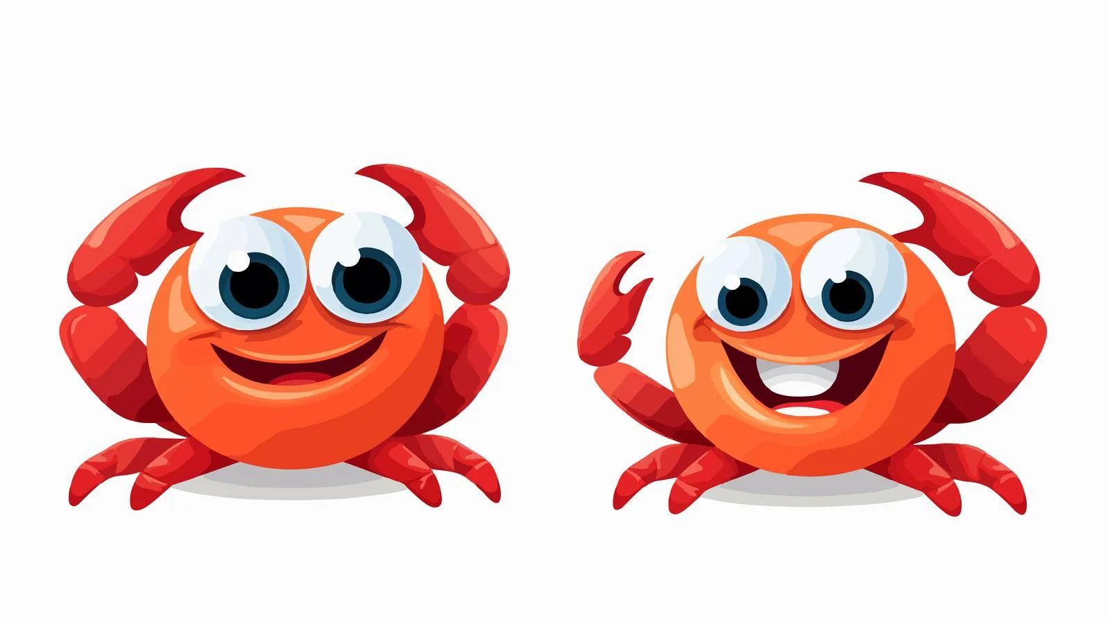 Adorable Crab Vector Illustration Collection — free download from Dotvec
